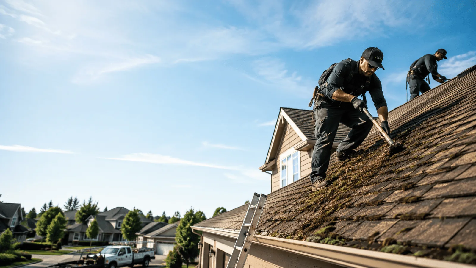 Roof Moss Removal in Bexley, OH near me